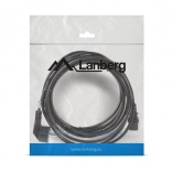 Câble d’alimentation CEE 7/7 – IEC 320 C13, 5 m, VDE, noir Lanberg