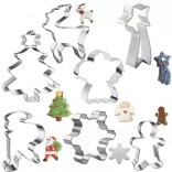 Ensemble d’emporte-pièces métalliques de Noël – 7 pièces RUHHY