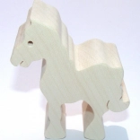 Fauna animal en bois cheval