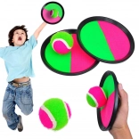 Jeu d’extérieur - Catch ball avec balle à velcro