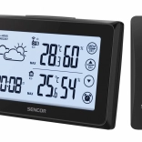 Station météorologique numérique avec écran tactile et capteur