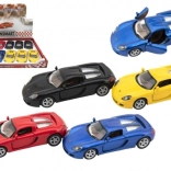 Modèle de voiture en métal Porsche Carrera GT 1:36 à rétrofriction