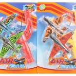 Avions à élastique avec lance-pierre pour enfants