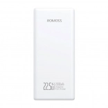 Batterie externe Romoss 20000mAh 22,5W blanche