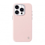 Coque étoilée Joyroom pour iPhone 15 Pro Max rose