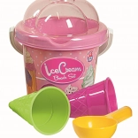 Androni set de sable Glace – petit, rose