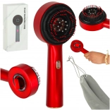 Brosse de massage pour tête avec lumière infrarouge et USB