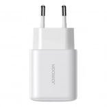 Chargeur Joyroom double USB-A et USB-C 20W blanc