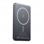 McDodo powerbank magnétique ultra-fine 5000 mAh, sans fil, or