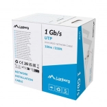 Câble réseau LAN 100 m gris