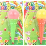 Glace lanceuse – balle en mousse avec cordelette