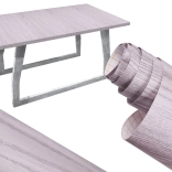 Film décoratif autocollant chêne argenté-gris 1,22 × 50 m