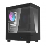 Boîtier PC darkFlash avec 3 ventilateurs aRGB (noir)