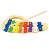 Bino xylophone métallique arqué