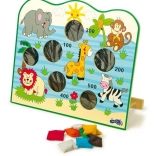 Jeu de lancer en bois Afrique