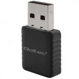 Mini adaptateur USB Wi‑Fi QOLTEC double bande AC 1300 Mb/s, 2×2 dBi, USB 3.0