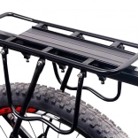 Porte-bagages en métal noir TRIZAND