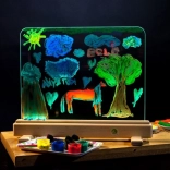 Jonely tableau lumineux magique à dessiner avec LED, 55,7 × 46,7 cm