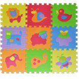 Puzzle en mousse animaux 28 × 28 cm