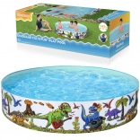 piscine pour enfants gonflable Bestway dinosaures 183 × 38 cm