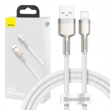 Câble USB Lightning Baseus Cafule 2,4A 1m blanc