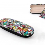 étui à lunettes graffiti