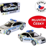 Voiture de police MaDe avec voix en tchèque 24 cm