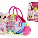 Chien en peluche avec sac à main CHI CHI LOVE Sweetest Candy
