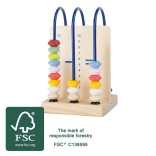 Compteur éducatif en bois FSC small foot – de voyage