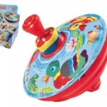 Loup avec des canards