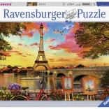 Puzzle Sur les rives de la Seine 1000 pièces RAVENSBURGER