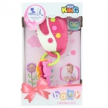 Clés roses à piles pour enfants