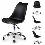 Chaise de bureau pivotante avec coussin Modern Office
