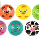 Ciky Caky balle folle avec animaux 10 cm