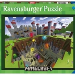Puzzle Ravensburger Minecraft Cutaway 300 pièces