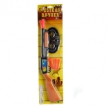 Set western avec fusil, fléchettes à ventouse et masque