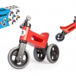 Draisienne Funny Wheels Rider Sport 2-en-1 pour enfants – Rouge