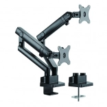 Support double pour moniteurs jusqu'à 32" avec mécanisme à ressort