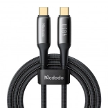 Câble Mcdodo USB-C vers USB-C, 240 W, 1,2 m (noir)