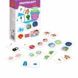 Jeu École – les contraires pour enfants 3–6 ans