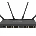 Routeur gigabit double bande MikroTik AC avec xDSL et SFP+
