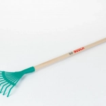 Râteau de jardin Bosch avec manche en bois