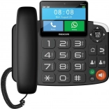 Téléphone de bureau Maxcom avec grandes touches et fonction SOS