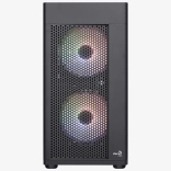 boîtier mini tour HEXFORM TG FRGB avec USB 3.0 – noir