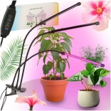 Lampe LED pour la culture des plantes avec panneau triple bras