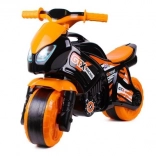 Trottinette moto pour enfants GTX Racing orange-noir
