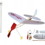 Modèle d'avion à lancer Komár à élastique