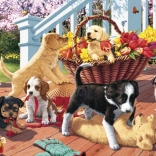 Puzzle Chiots 1000 pièces DINO