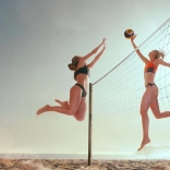 Filet de volley-ball 9,5 × 1 m avec câble et sac de transport