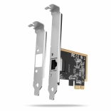 carte réseau PCI‑E Gigabit RJ‑45 avec puce Realtek, profil bas et standard